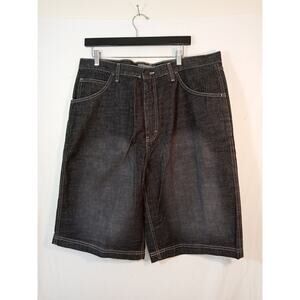 Colorado Sandblast Mens Denim Short Size W36 Black